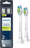 Philips Sonicare Genuine W DiamondClean Replacement Toothbrush Heads 2 Brush Heads White HX606265
