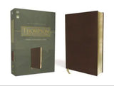 ESV Thompson ChainReference Bible Leathersoft Brown Red Letter