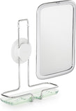 OXO Good Grips Fogless Shower Mirror, Chrome, 6.8" Length x 2.5" Width x 10" Height