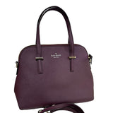 Kate Spade Tote Bag Wine Red Saffiano Leather
