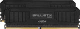 Crucial Ballistix MAX 4400 MHz DDR4 DRAM Desktop Gaming Memory Kit 16GB 8GBx2 CL19 BLM8G44C19U4B Black