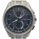 Citizen Eco-Drive Solar Radio 41mm Chronograph Titanium Watch H804-T018696