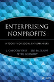 Enterprising Nonprofits: A Toolkit For Social Entrepreneurs Hardcover
