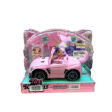 Na! Na! Na! Surprise Soft Plush Convertible Doll Kitty Car, Pink