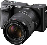 Sony ILCE-6400M Mirrorless Digital Camera with CMOS Sensor and 18-135mm Power Zoom Lens, BIONZ X, 24.2 MP, Black
