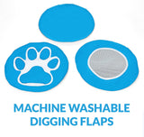 iFetch R100 iDig Go Digging Toy Blue and White One Size