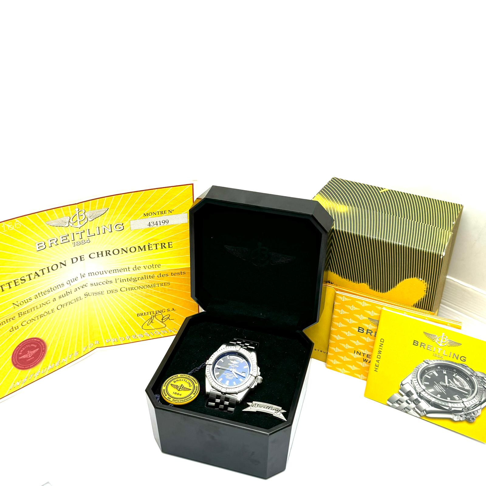 Breitling Headwind A45355 44mm Automatic Watch
