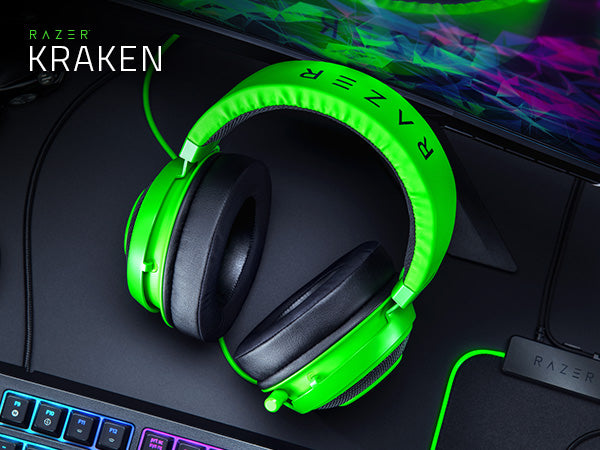Razer RZ04-02830200-R3U1 Kraken Gaming Headset 2019,Green