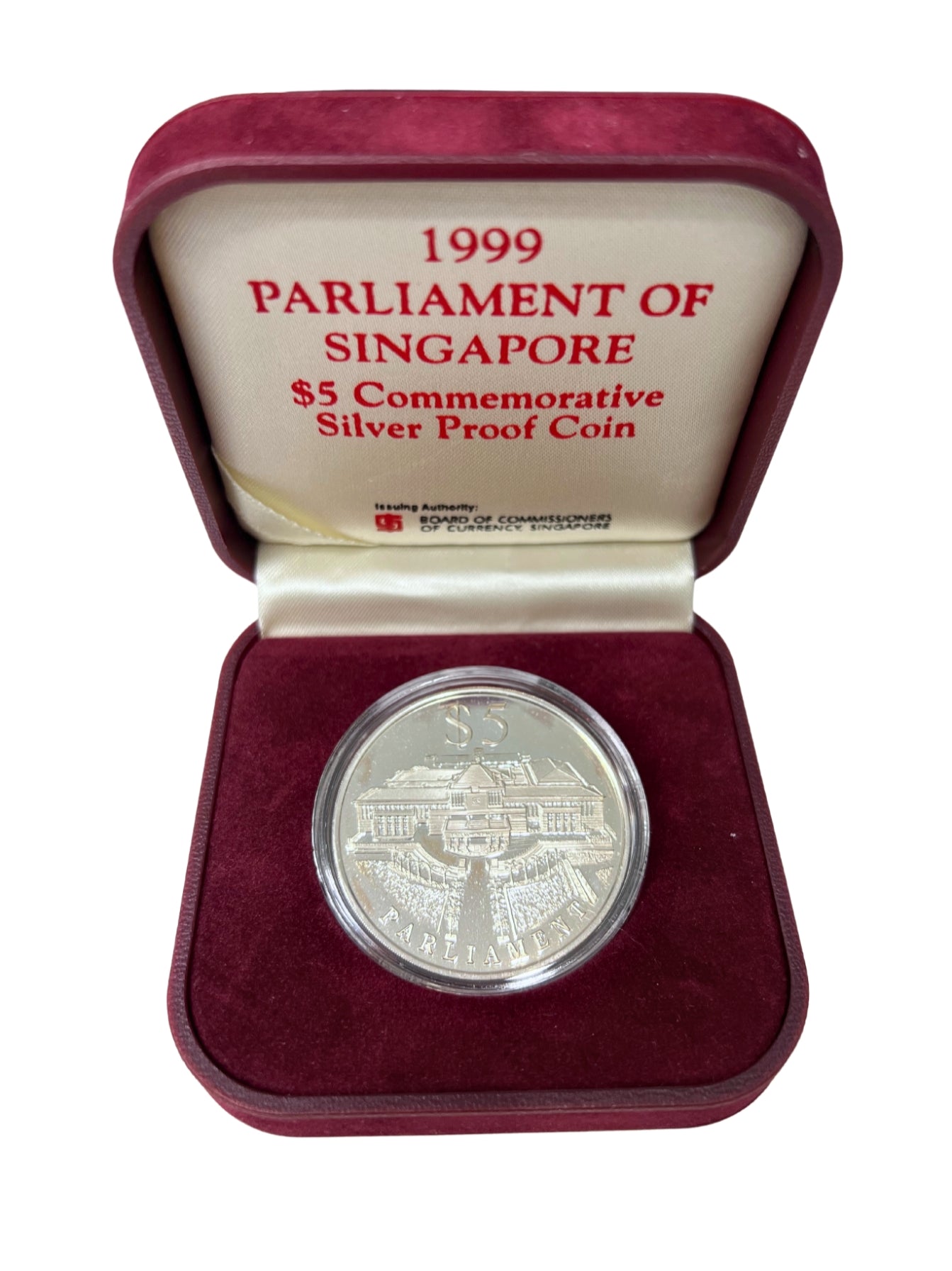 Parliament Commemorative Silver Coin 925