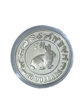 Zodiac Rabbit 1987 $10 Silver Proof Coin