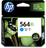 HP 564XL Cyan Original High Yield Ink Cartridge