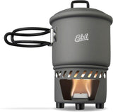 Esbit CS585HA 3Piece Lightweight Camping Cook Set For Use With Solid Fuel Tablets