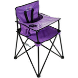 Ciao Baby Portable High Chair For Babies And Toddlers Purple