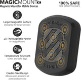 Scosche MagicMount XL Surface Magnetic Tablet And Phone Mount Black MAGTFM2
