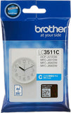 Brother LC3511C Original Ink Cartridge Compatible with DCP MFC Series 200 Pages Cyan