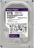 Western Digital WD8001PURP Purple Pro Surveillance 3.5in SATA HDD 256MB Cache 8TB
