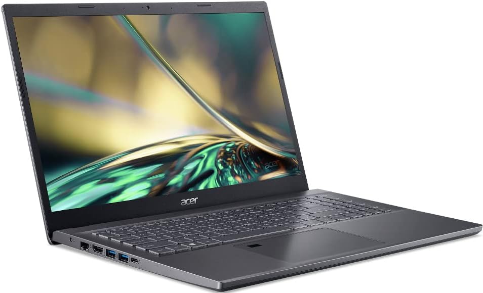 Acer Aspire 5 A51557G780K 15.6inch Laptop Intel 12th Gen i71255U NVIDIA MX550 16GB RAM 512GB SSD Steel Gray