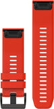 Garmin 010-12517-02 Fenix 5X Quick Fit 26 Watch Band Flame Red Silicone