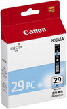 Canon PGI29PC Original Cyan Photo Standard Yield Ink Cartridge Works With PRO1 4876B003AA