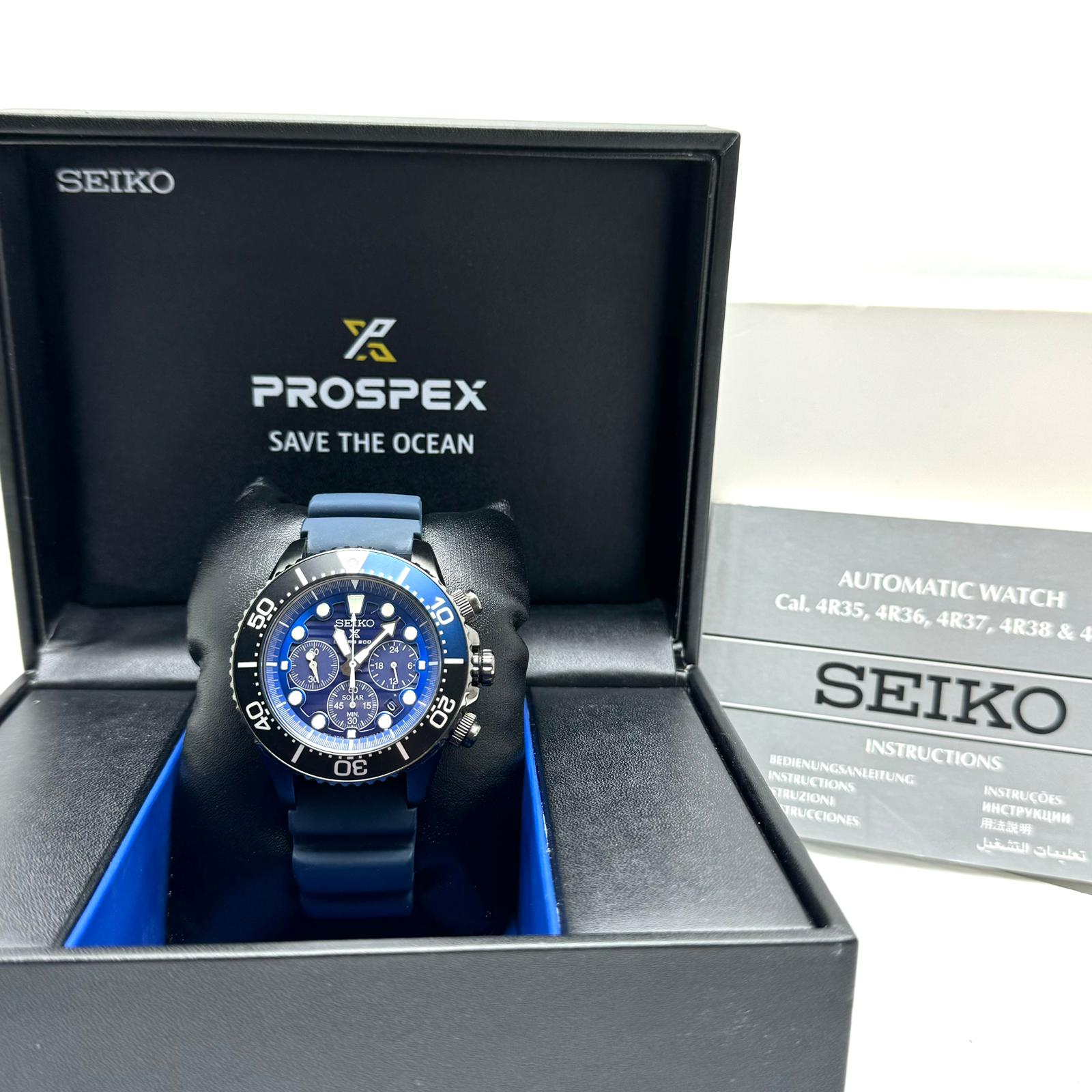 Seiko Solar 44mm Watch (Special Edition)