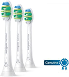 Philips Sonicare Intercare Replacement Toothbrush Heads HX900365 BrushSync Technology White 3 Per Pack