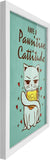 Poster Hub Have A Pawsitive Cattitude Art Decor