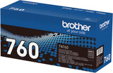 Brother Genuine High Yield Toner Cartridge TN760 Replacement Black Toner