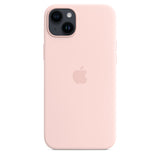 iPhone 14 Plus Silicone Case with MagSafe Chalk Pink