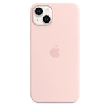 iPhone 14 Plus Silicone Case with MagSafe Chalk Pink