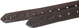 Huntley Equestrian Flat Buckle Premium Lined Stirrup Leather Havana 48in