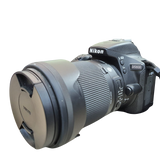 NIKON D5600 24MP DSLR W/Sigma f3.5-6.3 18-300mm DC Lens