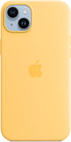 Apple iPhone 14 Plus Silicone Case with MagSafe — Sunglow