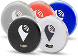 TrackR Pixel Bluetooth Tracker Pack of 5 (Black, White, Silver, Red, Blue)
