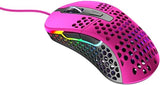 Xtrfy M4 Ultra-Light Optical Gaming RGB Mouse, Pink