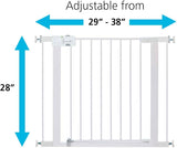 Safety 1st Easy Install Metal Baby Gate with Pressure Mount Fastening