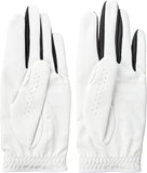 Callaway Golf Weather Spann Glove Left Hand Cadet Short Fingers 2019 MediumLarge White 2pack