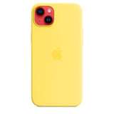 iPhone 14 Plus Silicone Case with MagSafe Canary Yellow