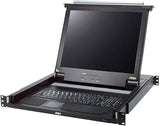 Aten CL1000M-ATA 17" LCD Console Drawer with LED Illumination Light