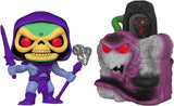 Funko 51469 Pop! Town: Masters of the Universe: Snake Mountain with Skeletor Vinyl Figure