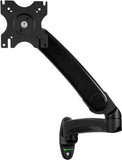 StarTech.com Wall Mount Monitor Arm - Full Motion Articulating - Adjustable - Supports Monitors 12” to 34” - VESA Monitor Wall Mount - Black