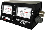 Astatic (302-PDC2) SWR/RF/Field Strength Test Meter, Black