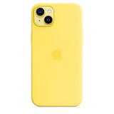 iPhone 14 Plus Silicone Case with MagSafe Canary Yellow