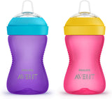 Philips Avent My Grippy Spout Cup, Pink/Purple, 10oz, 2 Count