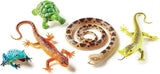 Learning Resources LER0838 Jumbo Reptiles and Amphibians,5Piece,Multi-color
