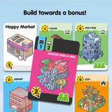 Gamewright - Happy City - Build Your Mini-Metropolis! A Delightful Building Card Game