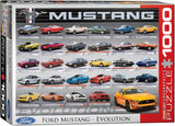 EuroGraphics Ford Mustang Evolution 50th Anniversary Puzzle (1000-Piece) (6000-0684)