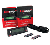ScanGauge II Ultra Compact 3-in-1 Automotive Computer with Customizable Real-Time Fuel Economy Digital Gauges Black