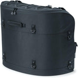 Kuryakyn 5286 Momentum Wanderer Motorcycle Travel Luggage: Weather Resistant Touring Seat Bag, Black