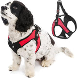 Gooby Escape Free Easy Fit Harness - Red, Small