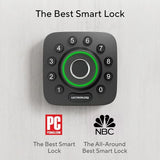 ULTRALOQ U-Bolt Pro Smart Lock, Keyless Entry Door Lock via Bluetooth, Smartphone, Fingerprint ID, Anti-peep Keypad, Auto Unlock, Smart Lock for Front Door, Smart Deadbolt Lock, IP65 Waterproof